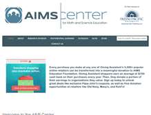 Tablet Screenshot of aimsedu.org